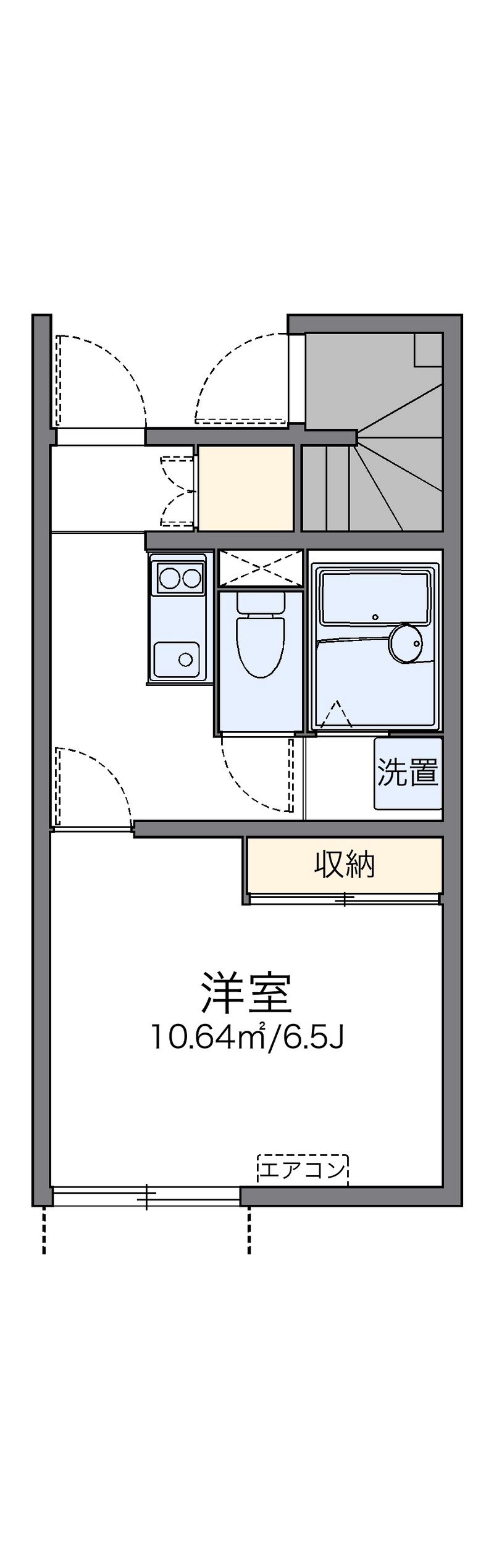 レオネクストスクウェア　ワン 間取図