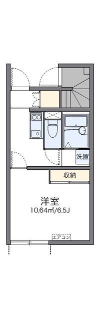 レオネクストスクウェア　ワン 間取り図