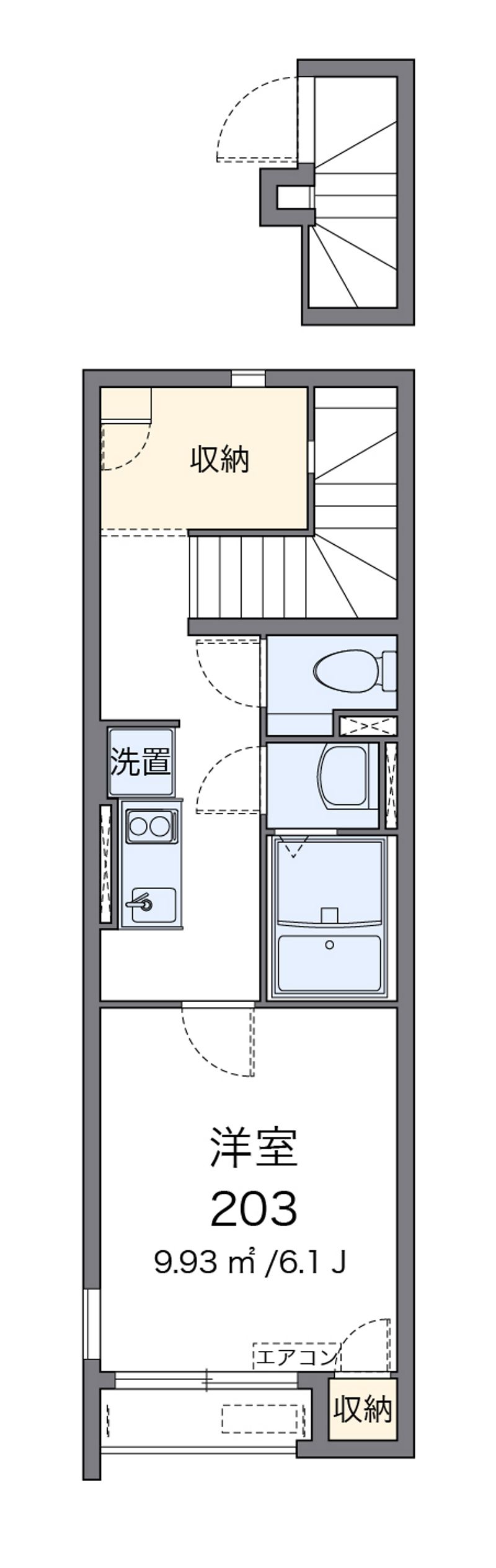 クレイノめぐみ 間取図