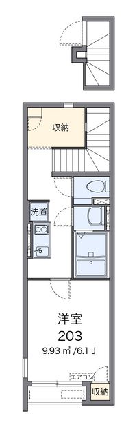 クレイノめぐみ 間取り図
