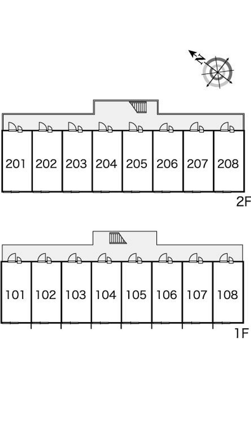 レオパレスＡＧＡＰＥ 間取配置図