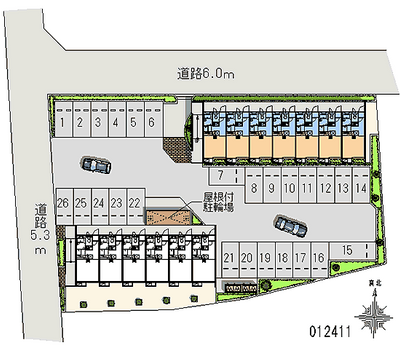 12411月租停車場