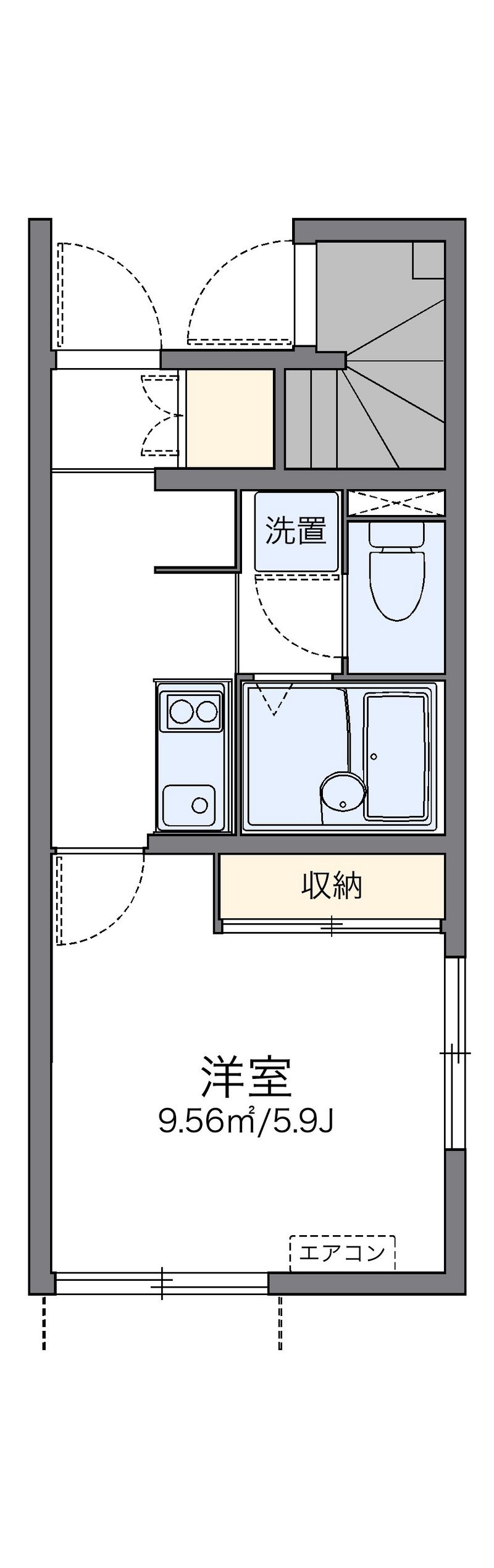 レオネクスト西蒲田 間取図