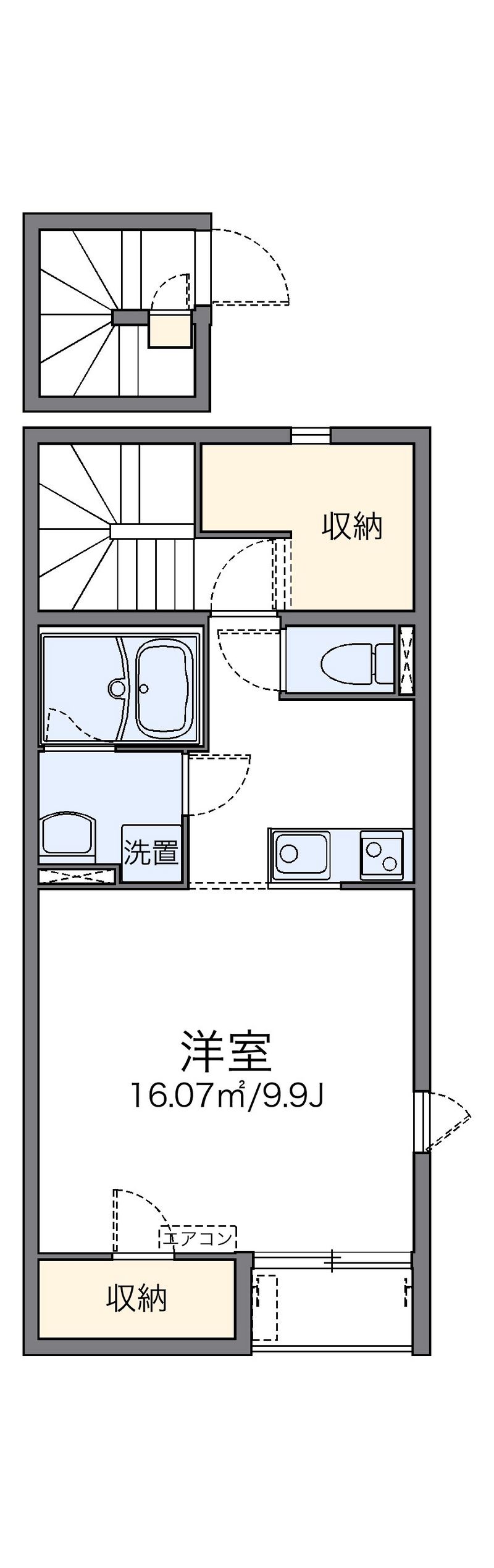 レオネクストファンタジア五香 間取り
