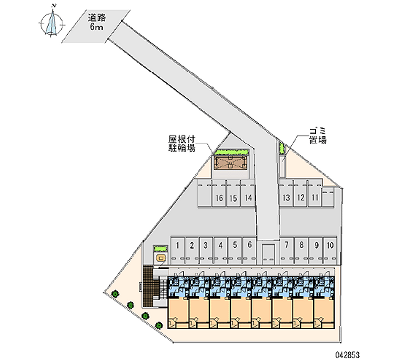 42853 Monthly parking lot