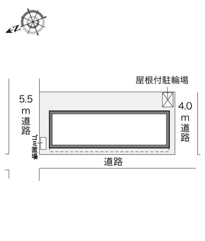 レオパレスサニースペランツィア 配置図