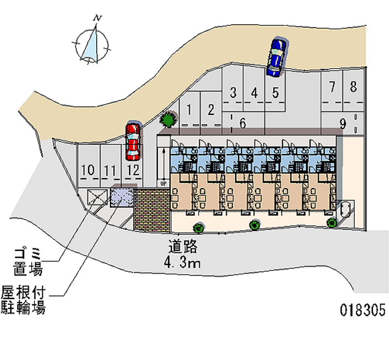 レオパレスＴＯＫＯＯ 月極駐車場