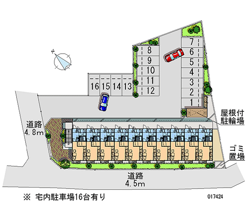 17424月租停車場