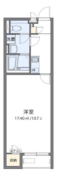 クレイノエスポワール 間取り図