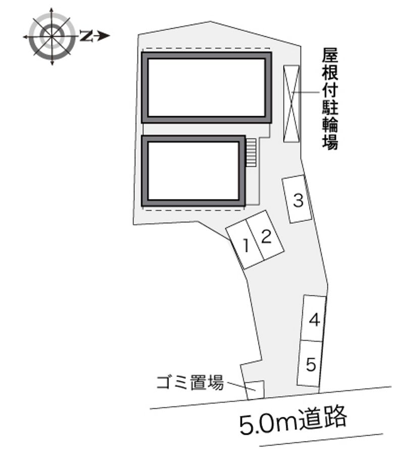レオパレスＰＩＮＯ 配置図