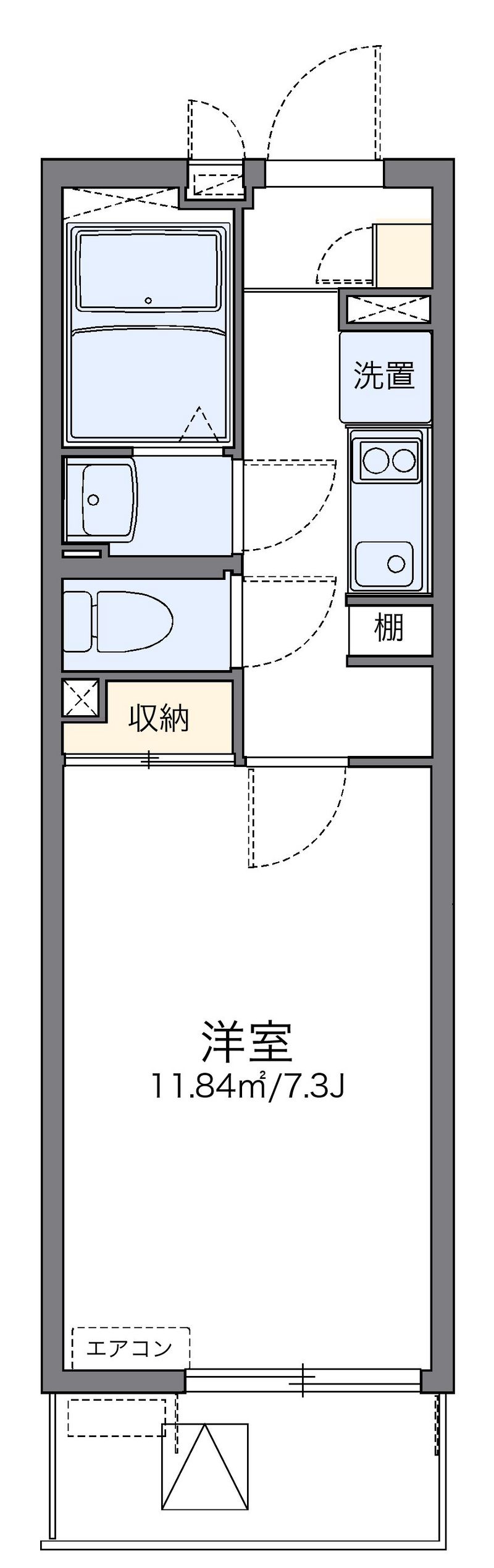 レオネクストみやび大宮 間取図