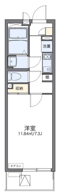 レオネクストみやび大宮 間取り図