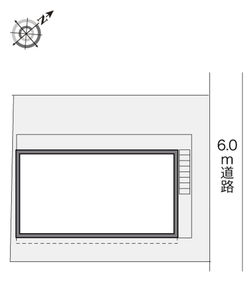 レオパレス幕張西 配置図