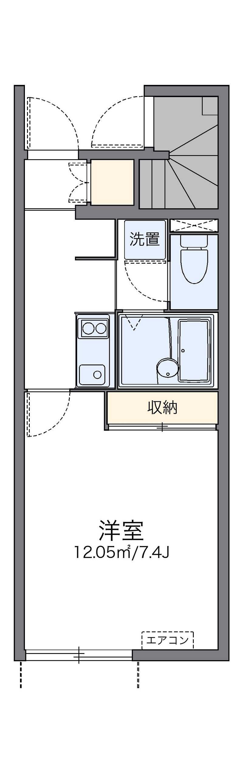 レオネクストシルバーキャット 間取図