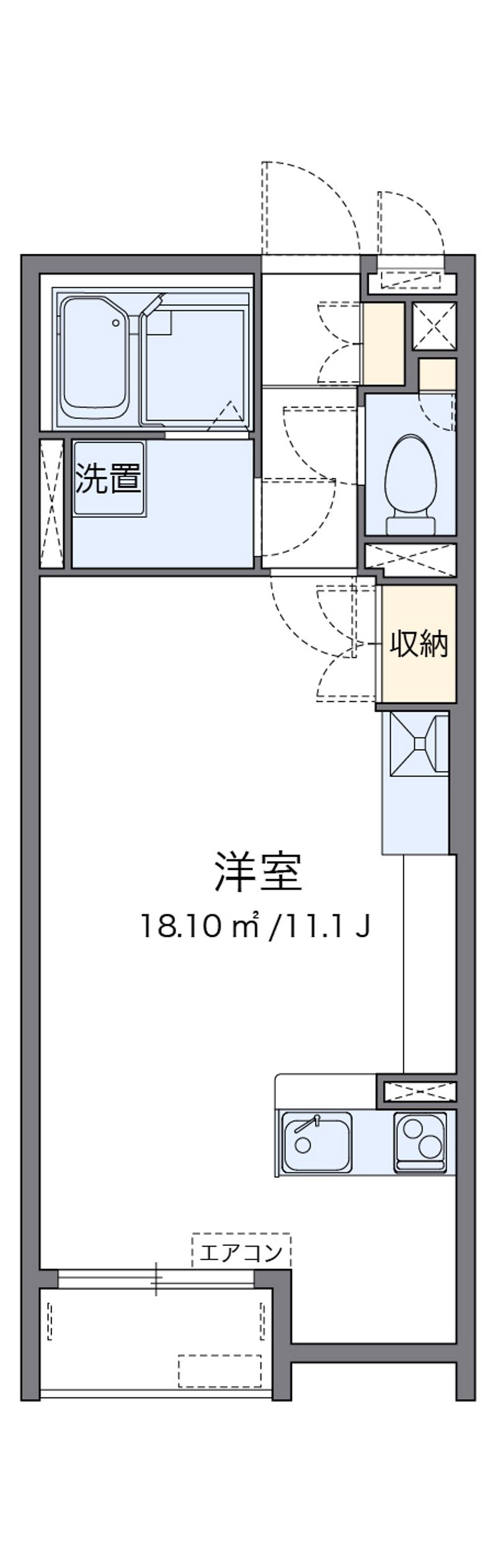 レオネクストＴＫ 間取図