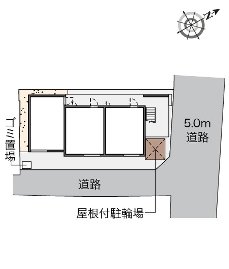 クレイノ中野中央 配置図