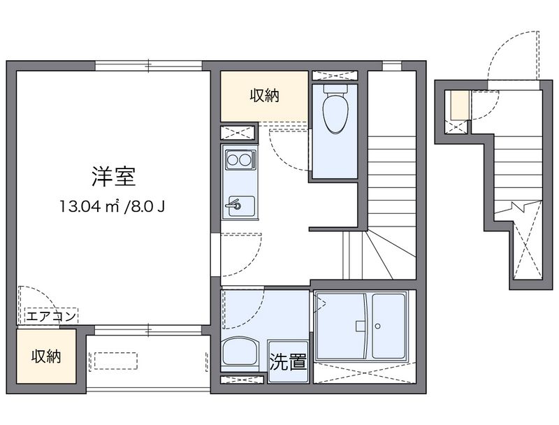 クレイノサングランツ 間取図