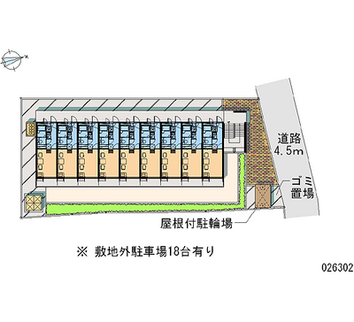 26302 Monthly parking lot