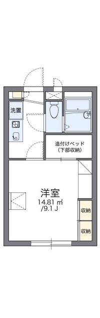 レオパレスＧｒｅｅｎ　Ｈｉｌｌ 間取り図