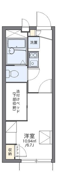 レオパレスジョーウンⅢ番館 間取り図