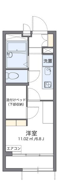 レオパレスアネックス 間取り図