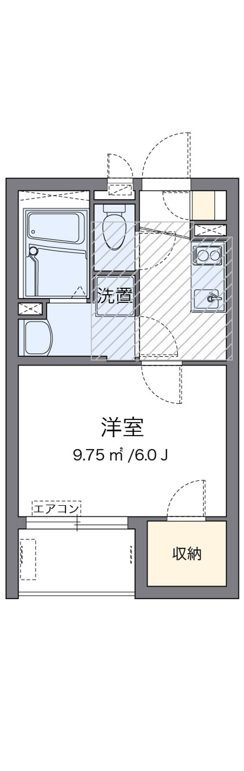 ミランダ北砂 間取図