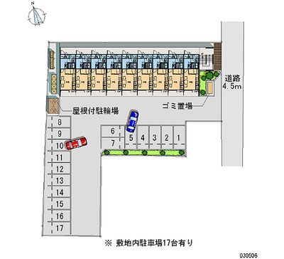 30506 Monthly parking lot