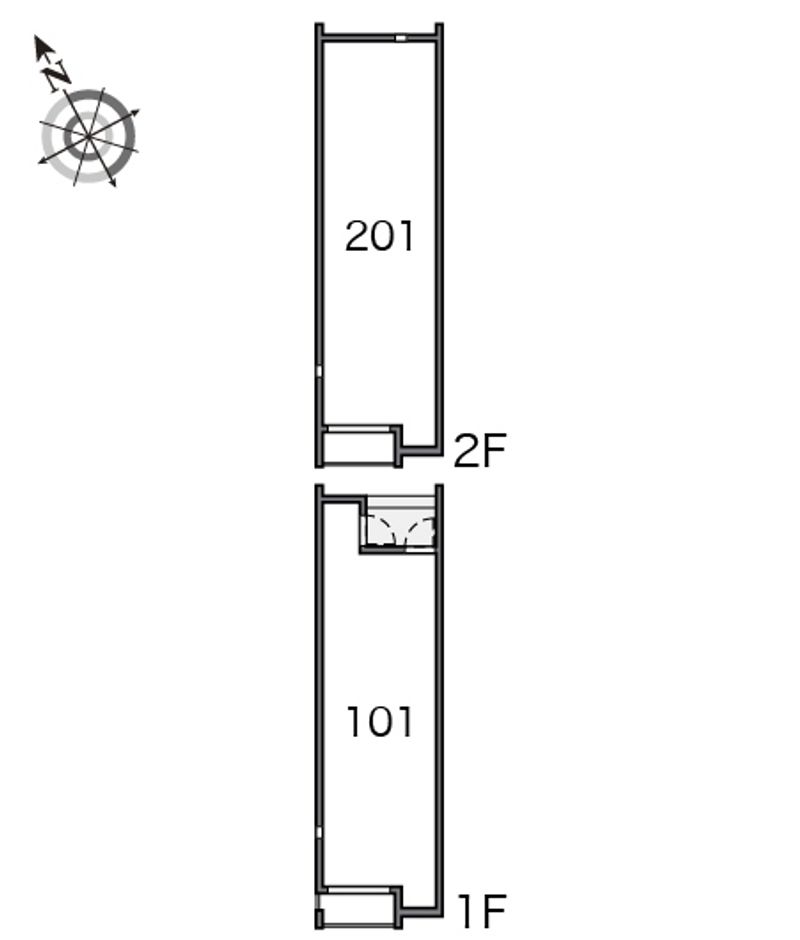 MIRANDA Confort Higashi Kasai 평면 배치도