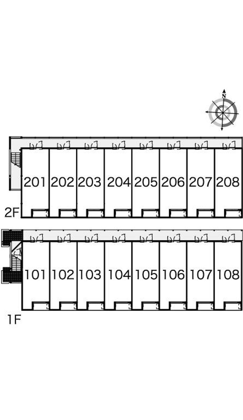 レオネクストネオ　レグルス 間取配置図