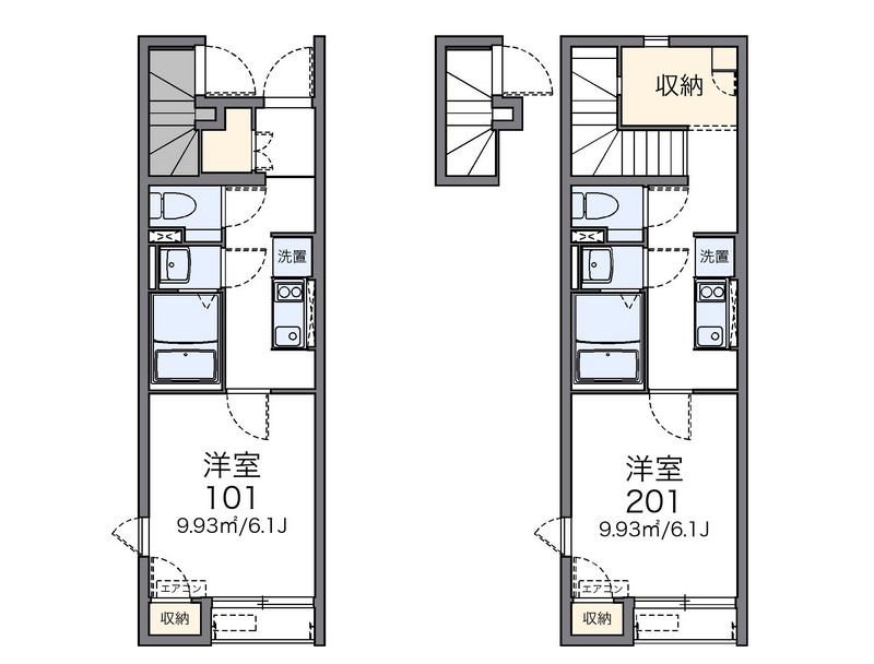 レオネクストアズール森野 間取図