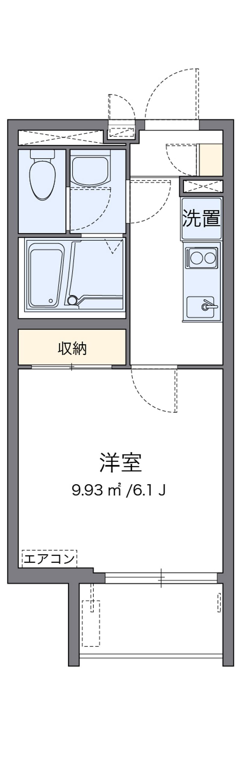 クレイノキャメリア仲六郷 間取図