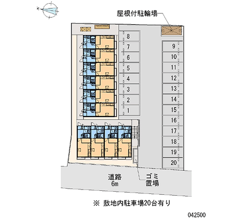 42500 Monthly parking lot