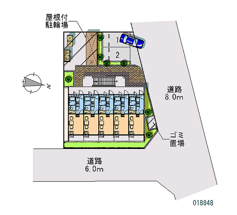 18848月租停車場