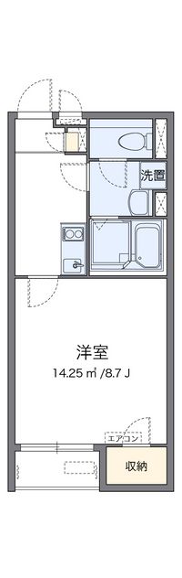 クレイノ半田東Ｄ 間取り図