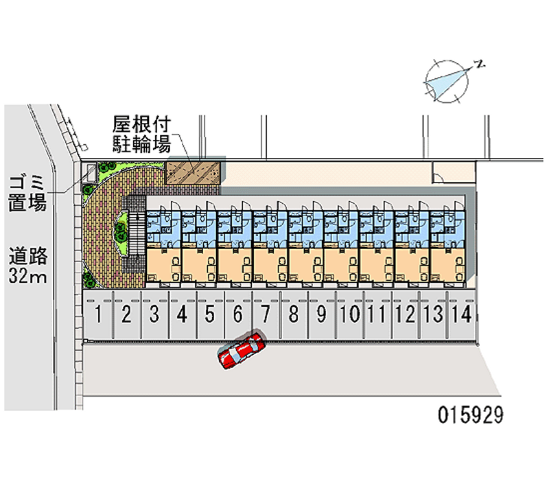 レオパレスＭＲＥ 月極駐車場