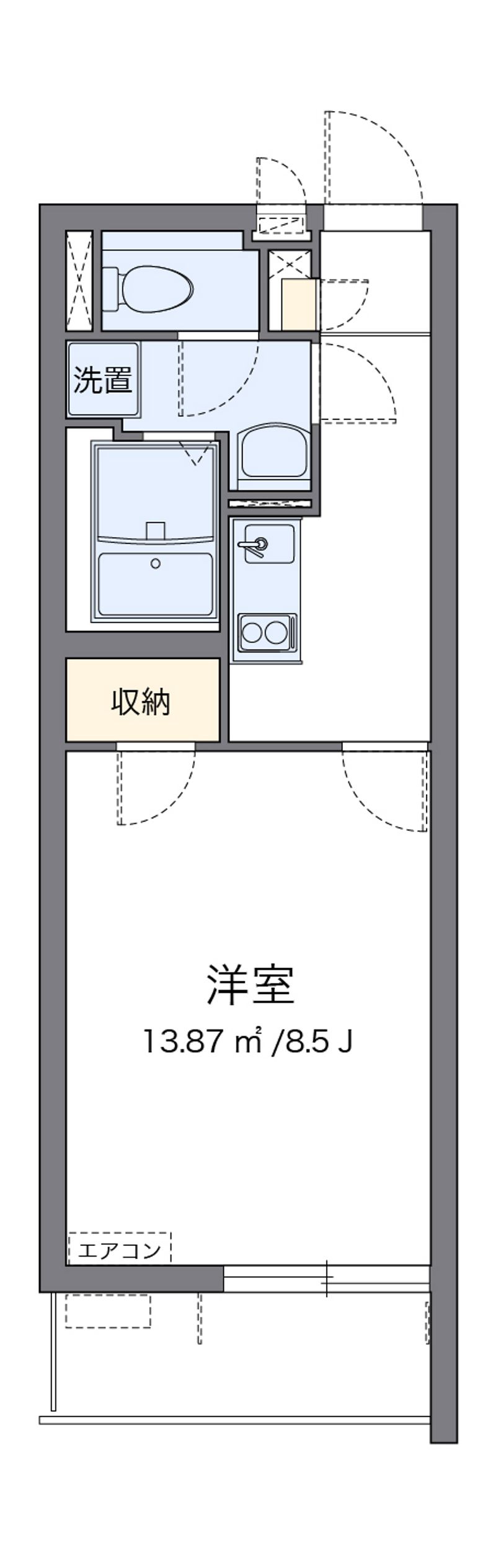 CLEINO Nagai Kouen II 평면도