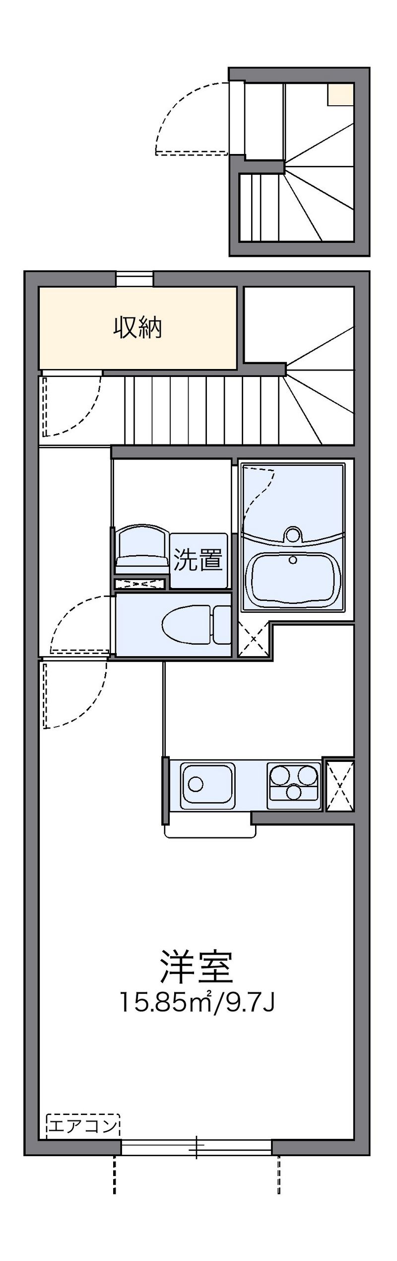 レオネクストはなみずき 間取図