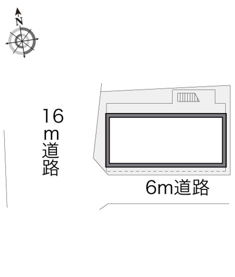 レオパレスパルフェ 配置図