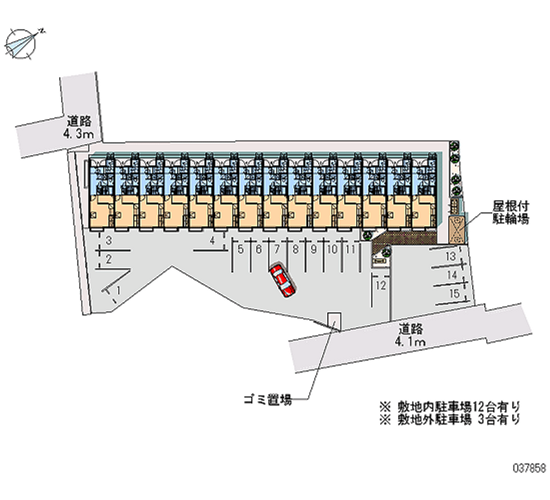 レオパレス三宅 共用部分