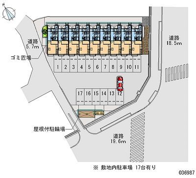 36987 Monthly parking lot