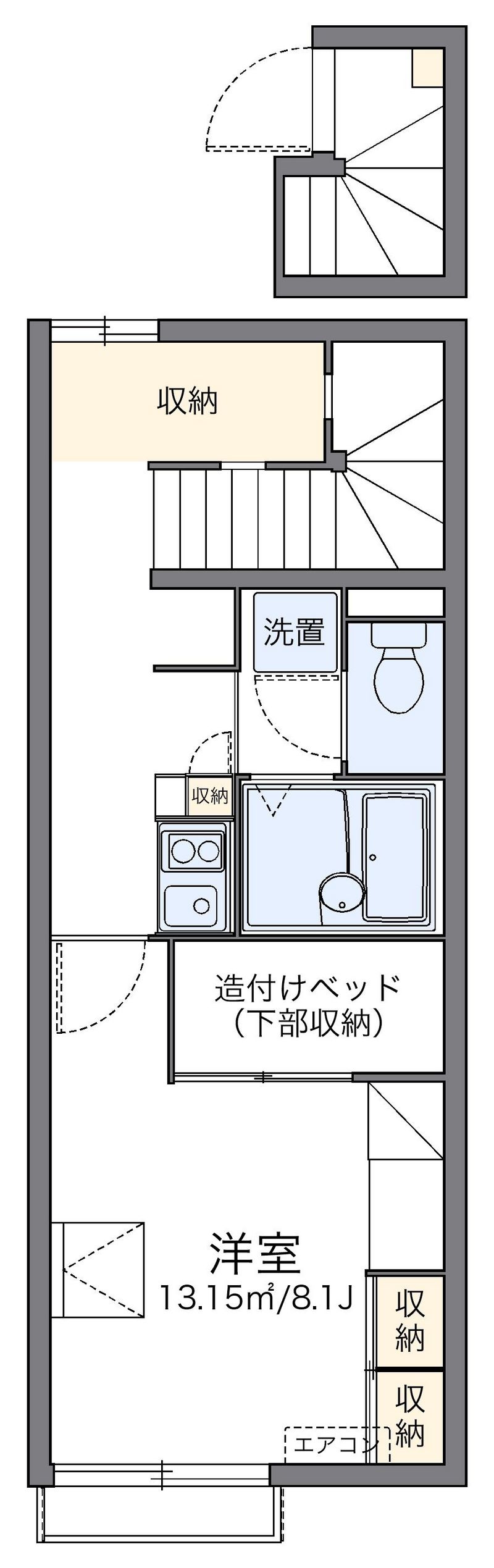 レオパレスＷａｋｏｋｏｒｏ 間取図