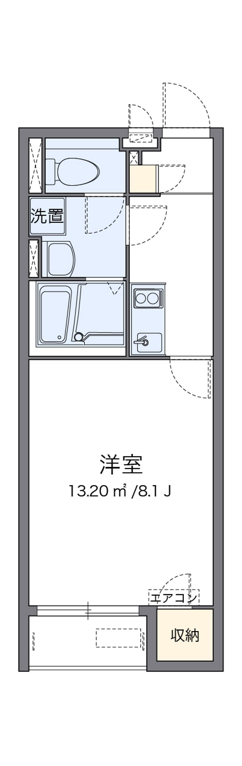クレイノリヴェールⅣ 間取り