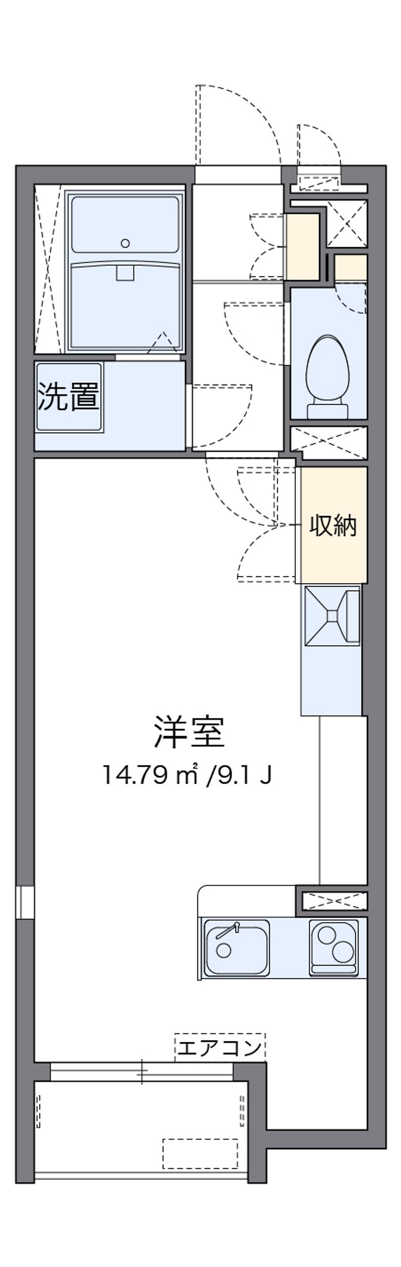 ミランダセレストⅣ 間取図