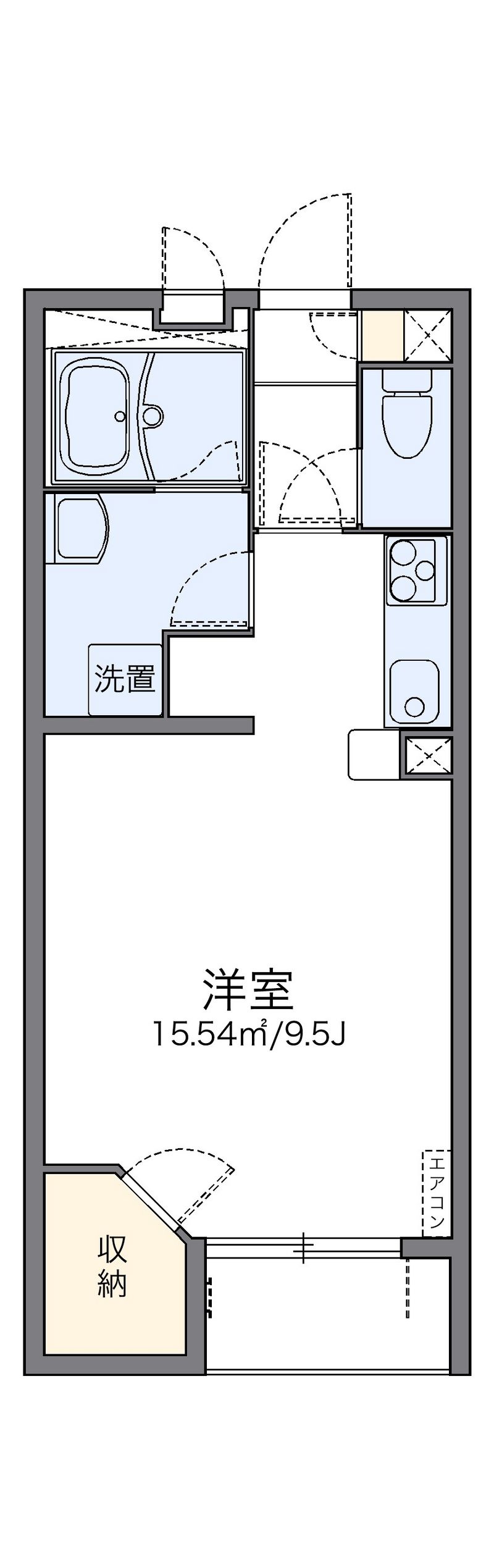 レオネクスト櫻　弐 間取図
