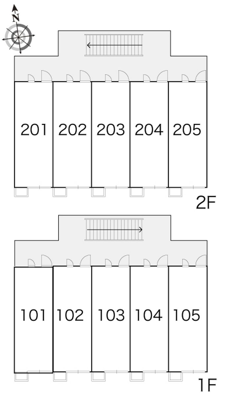 レオパレスグローバルＩ 間取配置図