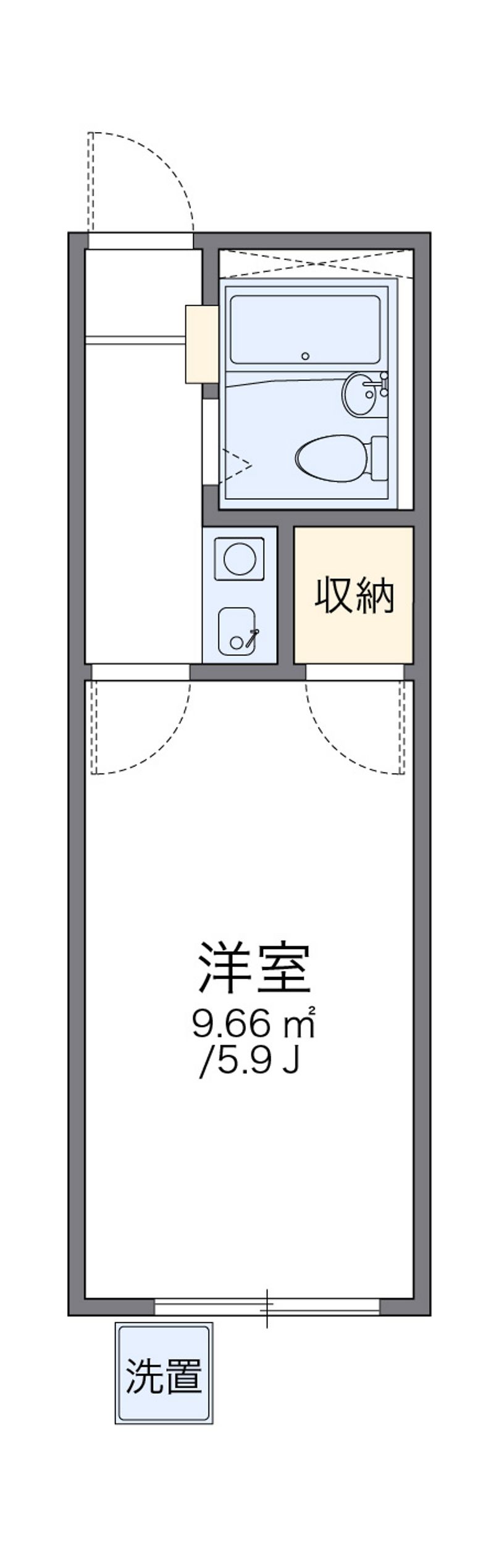 レオパレス金沢文庫第８ 間取図