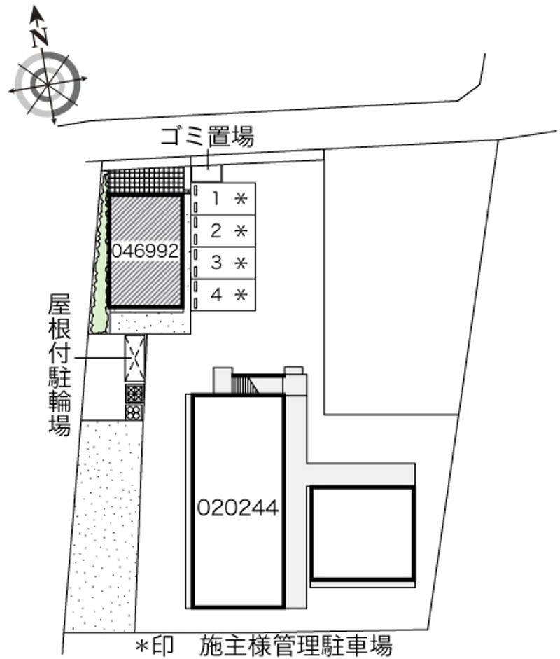 レオネクスト小金井公園Ⅱ 配置図