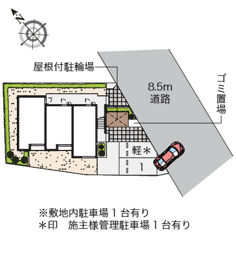 レオネクストプランドール多摩川 配置図