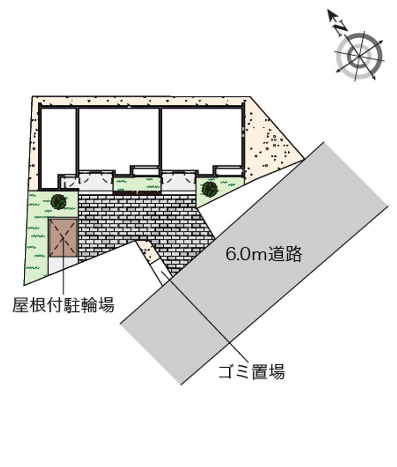 クレイノボー　ビラージュⅢ 配置図