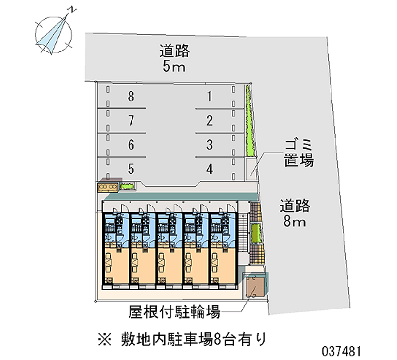 レオパレス福寿荘 月極駐車場